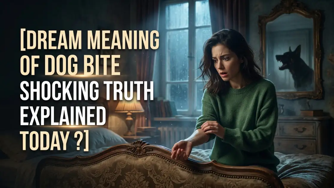 Dream Meaning of Dog Bite Shocking Truth Explained Today