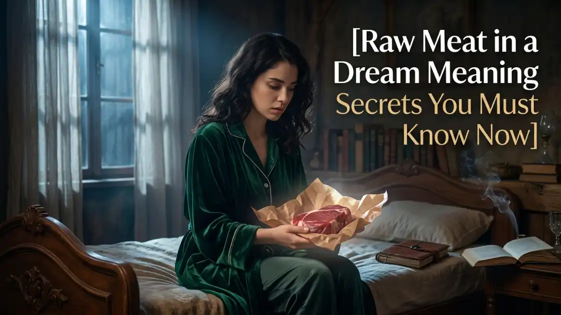 Raw meat in a dream
