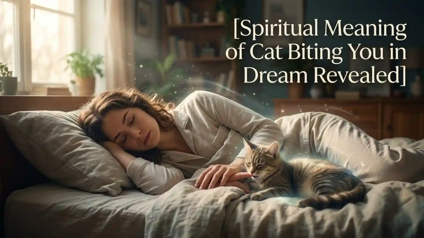Spiritual Meaning of Cat Biting You in a Dream
