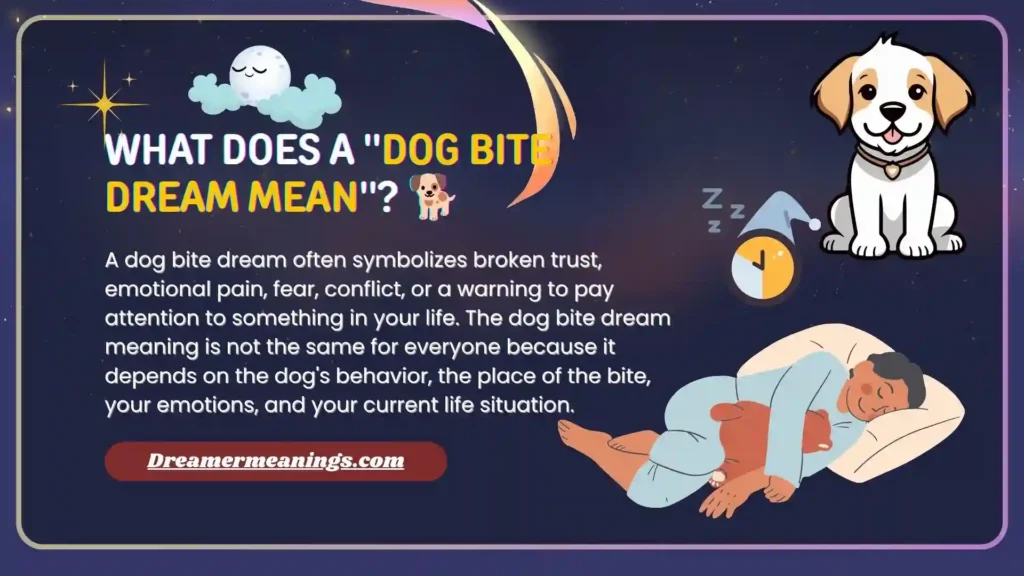 What Does a Dog Bite Dream Mean_ 🐕
