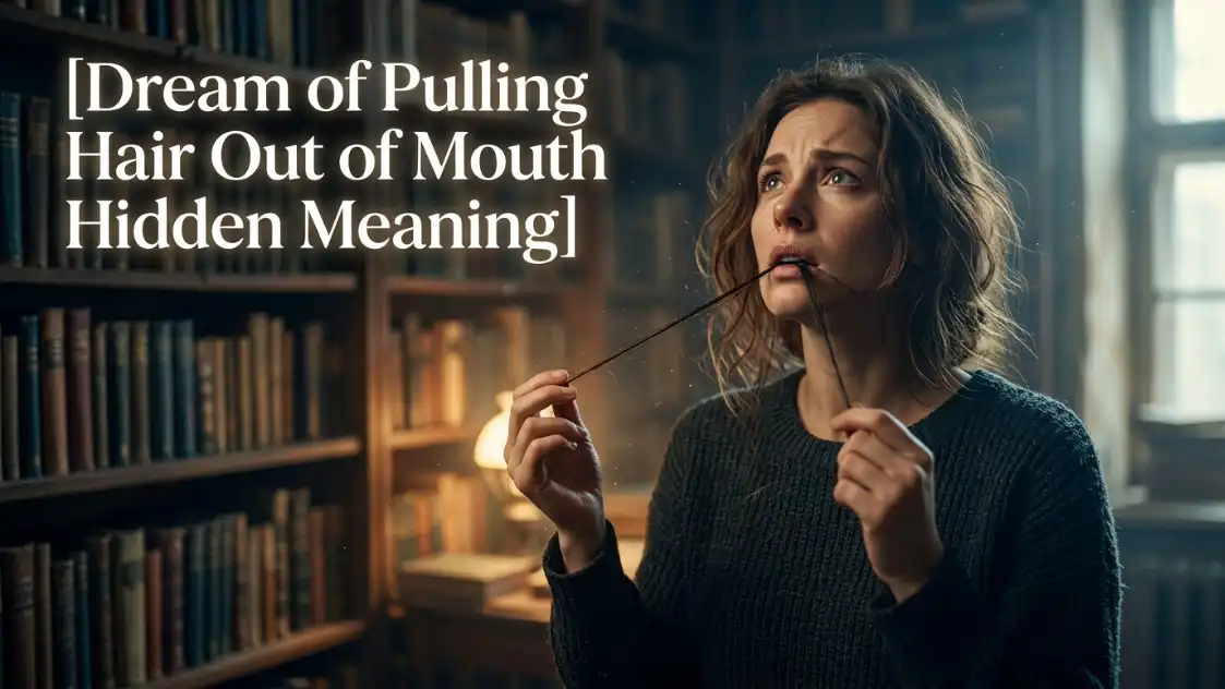 Dream of Pulling Hair Out of Mouth Hidden Meaning