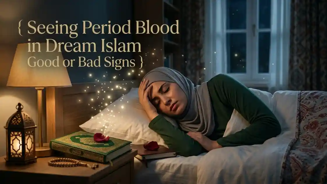 Seeing Period Blood in Dream Spiritual Meaning in Islam