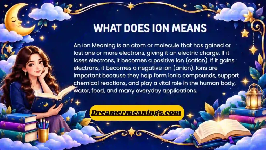 Ion Meaning Explained With Simple Definition 2 What Does Ion Means