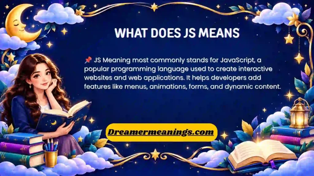 What Does jS Means