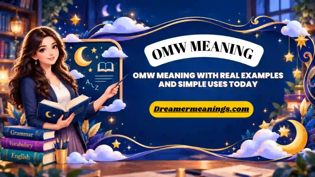 OMW Meaning With Real Examples and Simple Uses Today